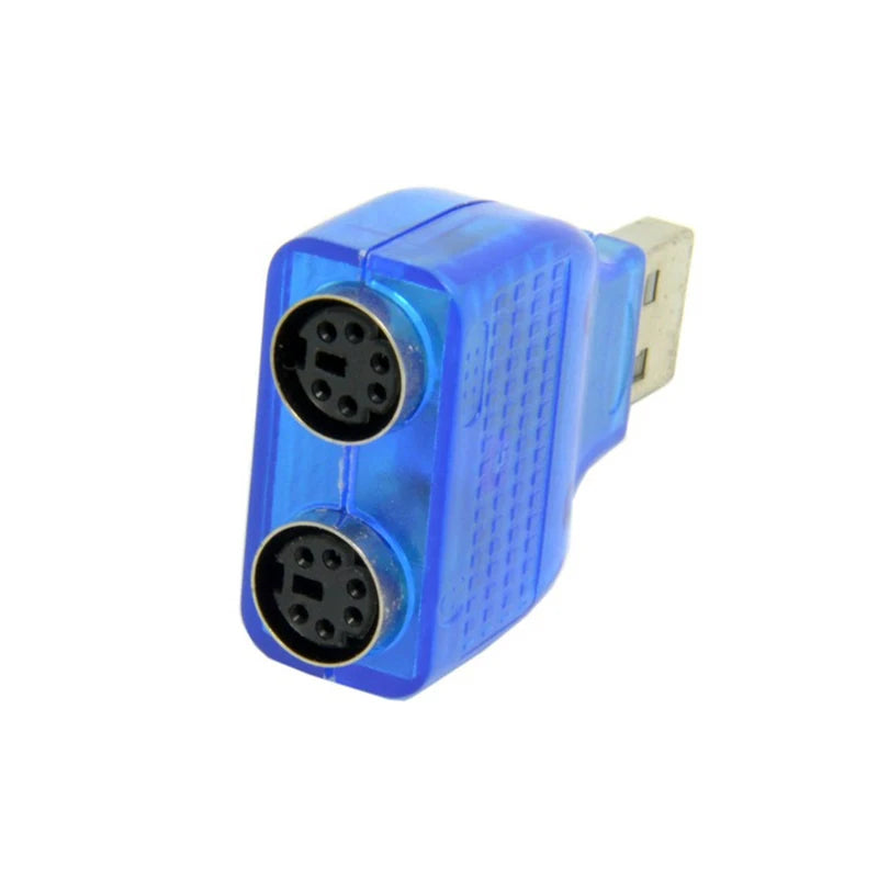 USB to Dual PS/2 Adapter Cable – Keyboard & Mouse Converter USB PS/2 Adapter HIP