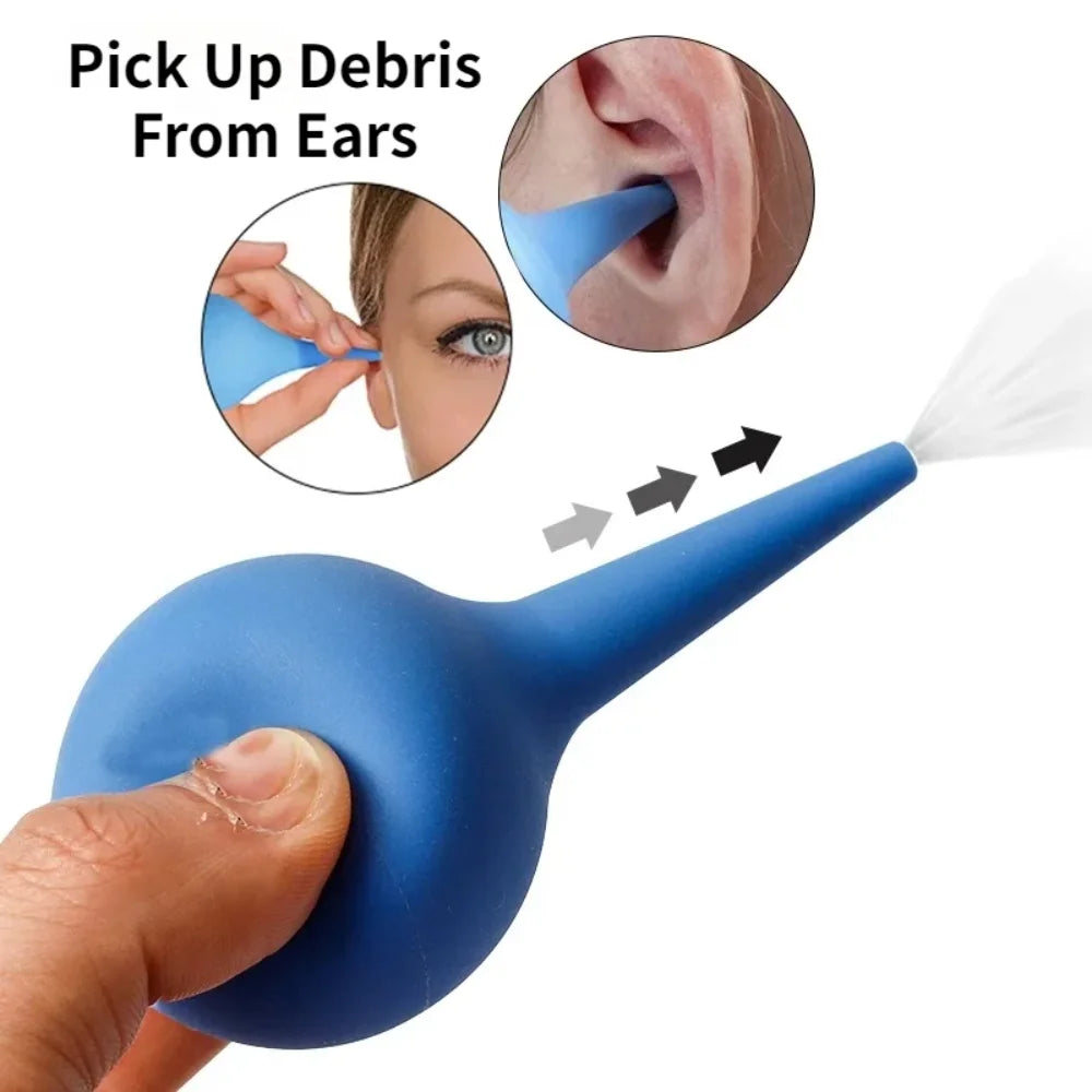 Soft Rubber Ear Cleaning Bulb Syringe – Earwax Removal Ear Cleaning Bulb HIP