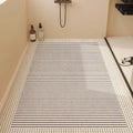 Diatom Mud Bathroom Mat – Non-Slip Absorbent Shower Rug Bath Floor Mat HIP GU6802-G 1pc 45x75cm