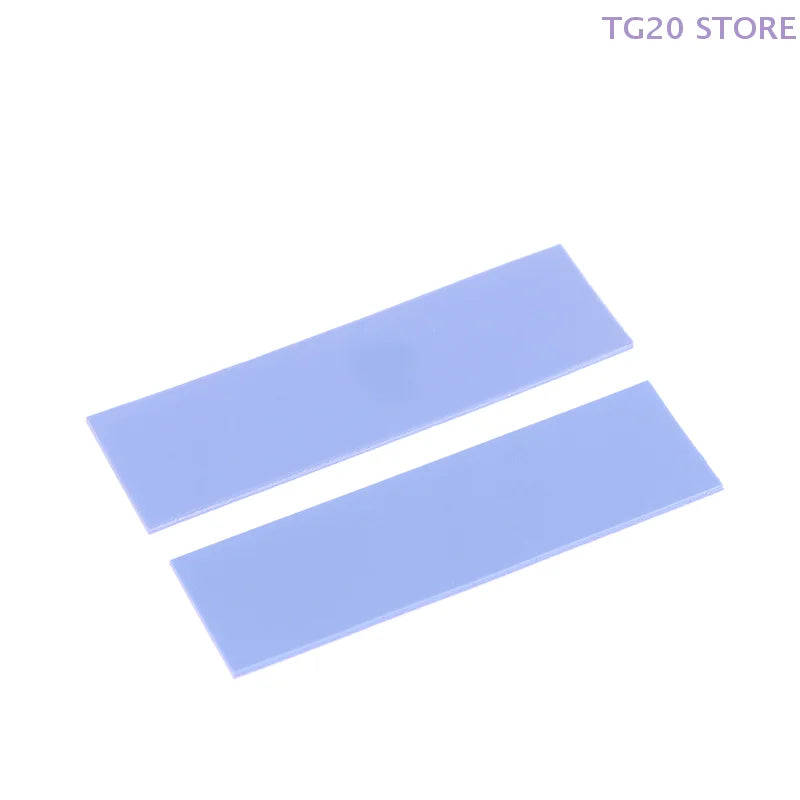 10-Pack M.2 Silicone Thermal Pads 6.0 W/mk – GPU & SSD Thermal Interface Pad HIP