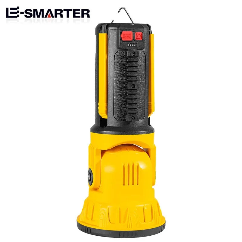 ESMARTER 15W LED Patch Flashlight – Rechargeable Searchlight LED Flashlight HIP