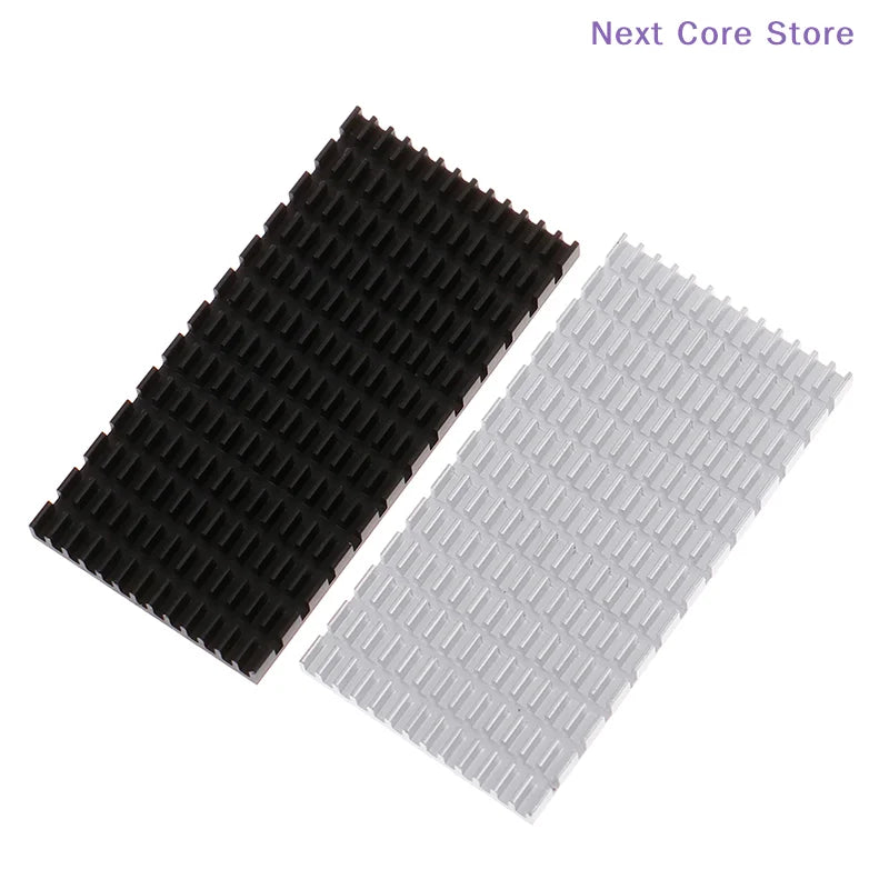 Aluminum Heatsink Panel 80×40×5mm – CPU IC LED Chip Cooler Aluminum Heatsink HIP