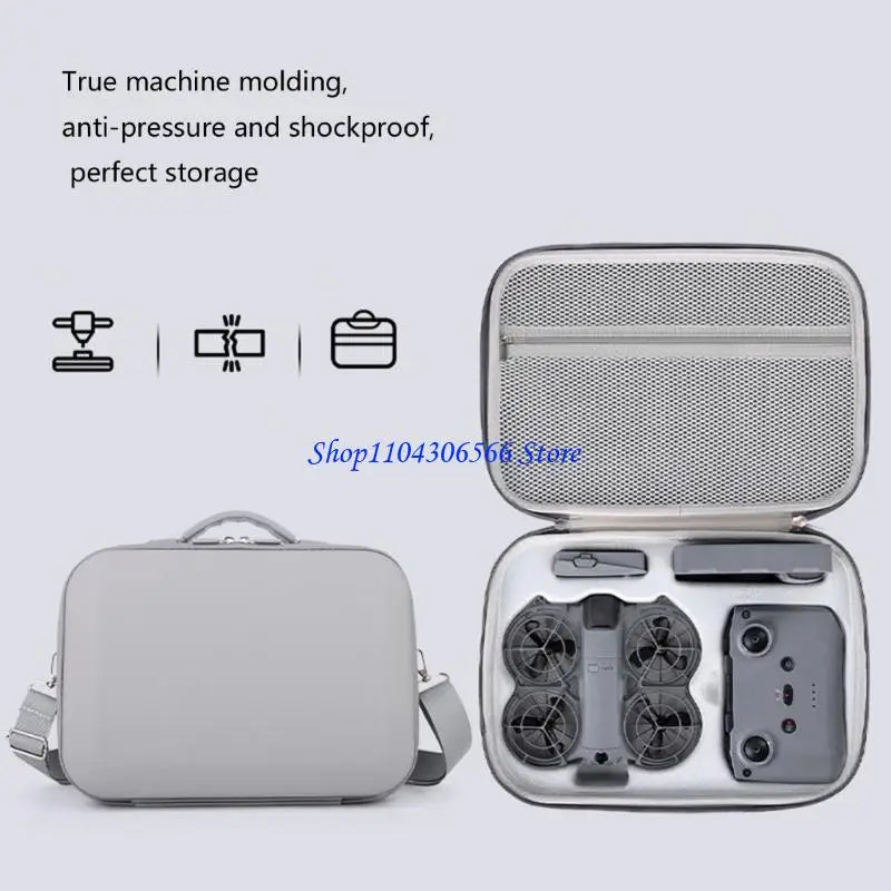 NEO2 Drone Carrying Case – Lightweight Gray Storage Bag Drone Carrying Case HIP