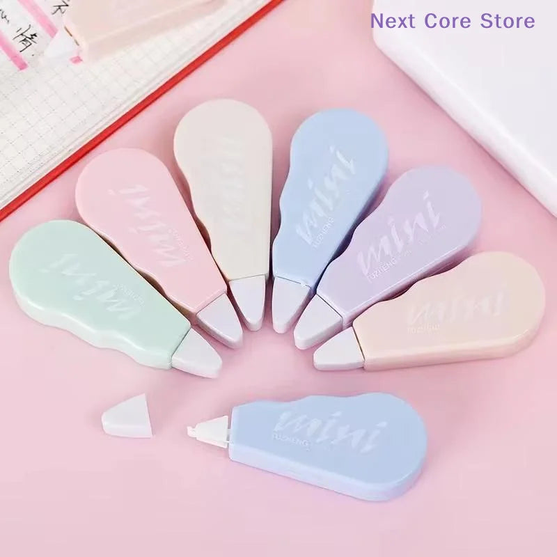 6-Pack Mini Pastel Correction Tapes – Smooth & Precise Correction Tape Set HIP