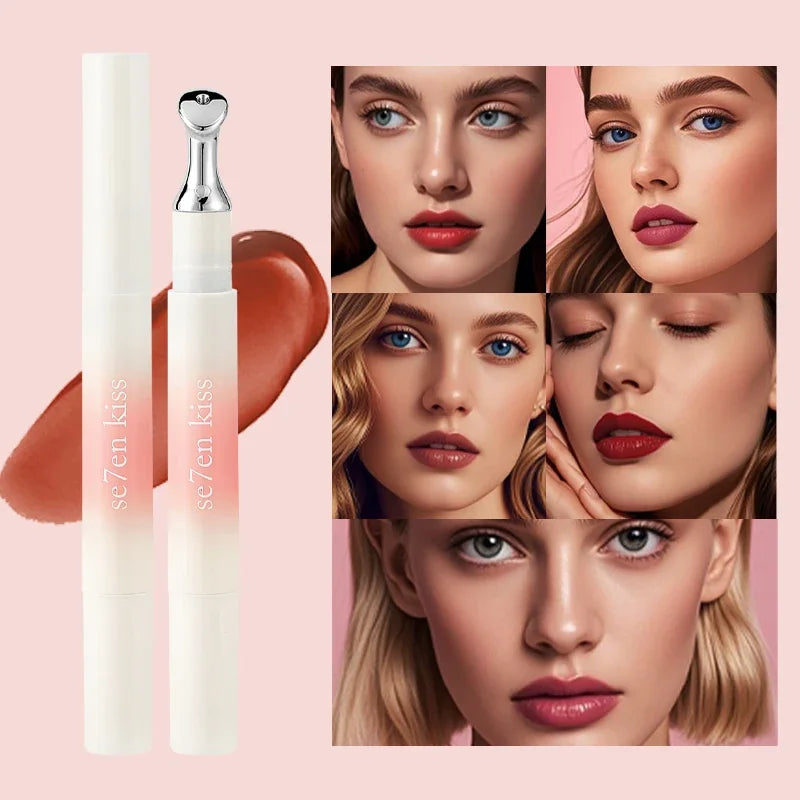 Se7en Kiss Velvet Matte Lip Glaze – Waterproof & Moisturizing Matte Lip Glaze HIP
