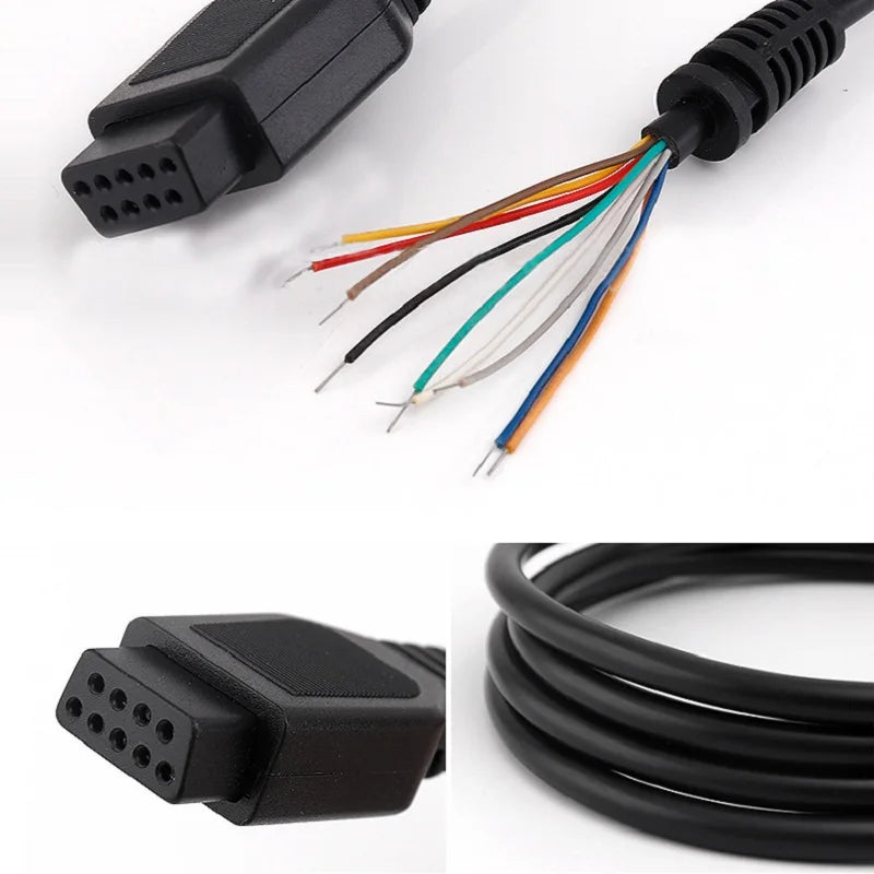 Sega Genesis 2 / Mega Drive 2 Controller Extension Cable 9-Pin Controller Extension Cable HIP