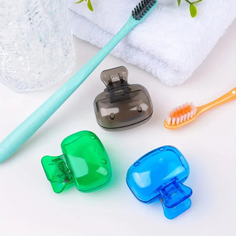Travel Toothbrush Head Covers – Protective Caps 1/2/4/8 Pack Toothbrush Head Cover HIP
