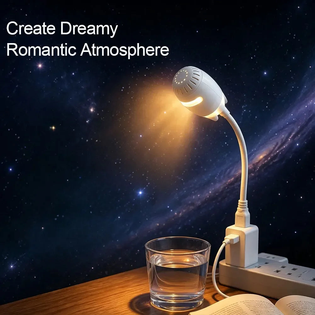 Shadow Camera Night Light with 3 Film Discs Galaxy Atmosphere Light Family Bedroom Romantic Nebula Decor Night Light HIP