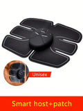 EMS Abdominal Muscle Stimulator Patch – Unisex Toning Device EMS Muscle Stimulator HIP Black