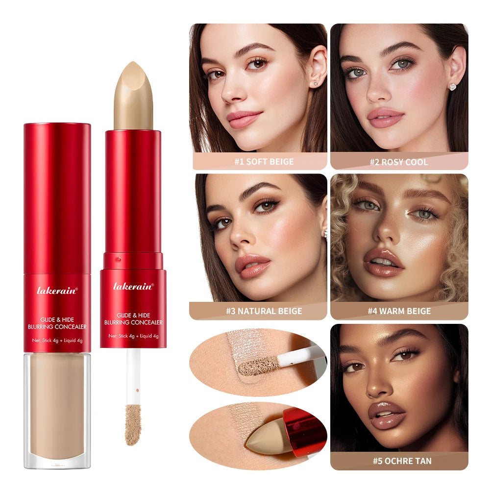 Super Concealer Creamy Glide Blurring Texture Conceals Dark Circles Wrinkles Long Lasting Water Proof Base Makeup HIP