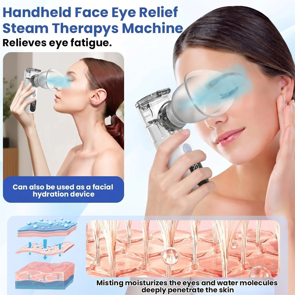 Rechargeable Face & Eye Nano Mist Sprayer – Hydrating Steam Nano Mist Sprayer HIP