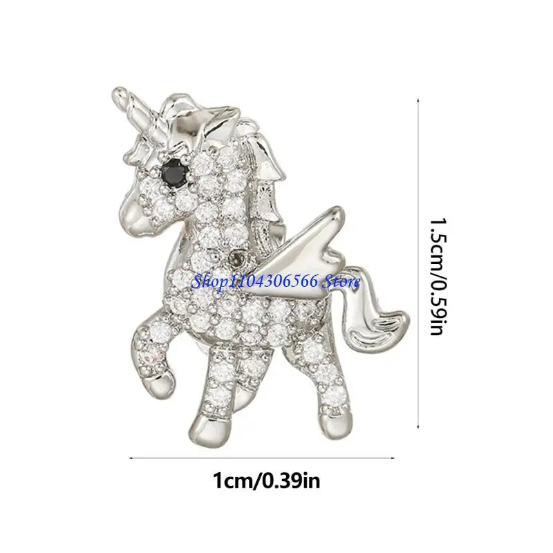 FreeClip Earphone Jewelry Clip-On Decor – Alloy & Zirconia Earphone Jewelry Clip HIP