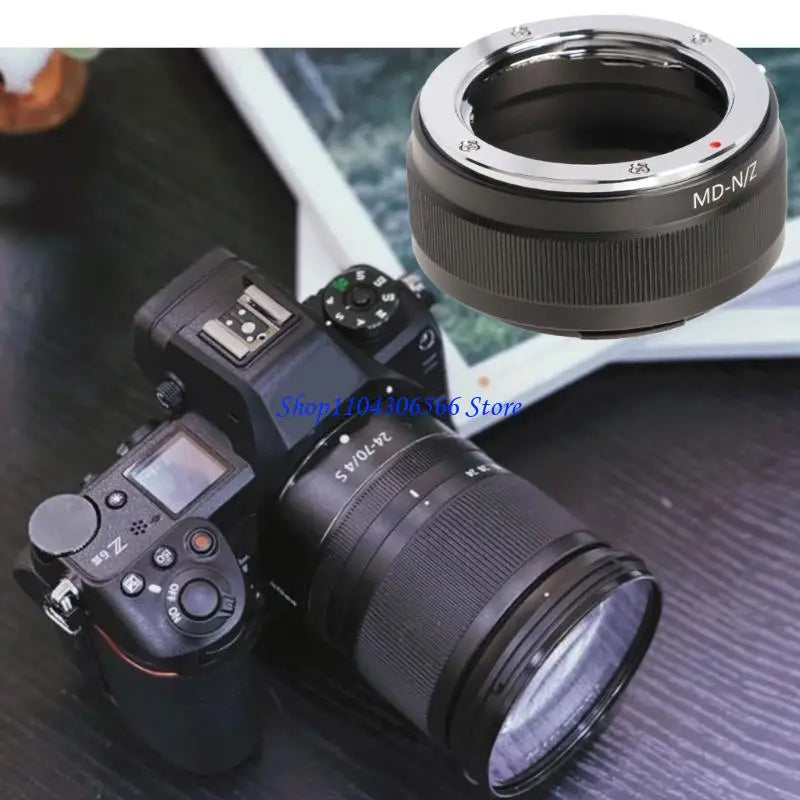MD to Nikon Z Mount Lens Adapter Ring – Aluminum Alloy Lens Adapter Ring HIP