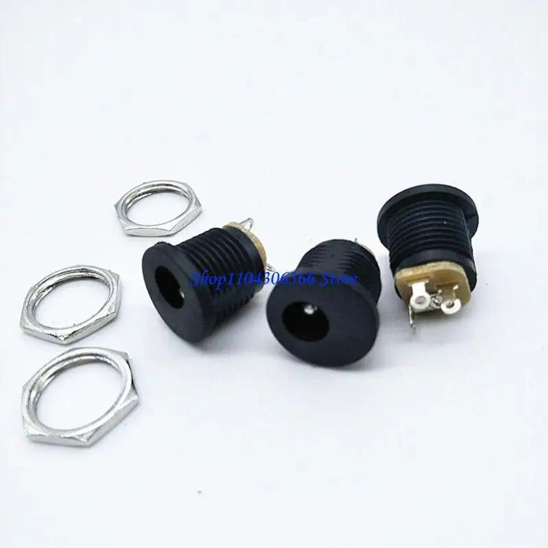 10 Pairs 5.5x2.1mm DC Power Plug & Socket Connectors DC Power Connector HIP