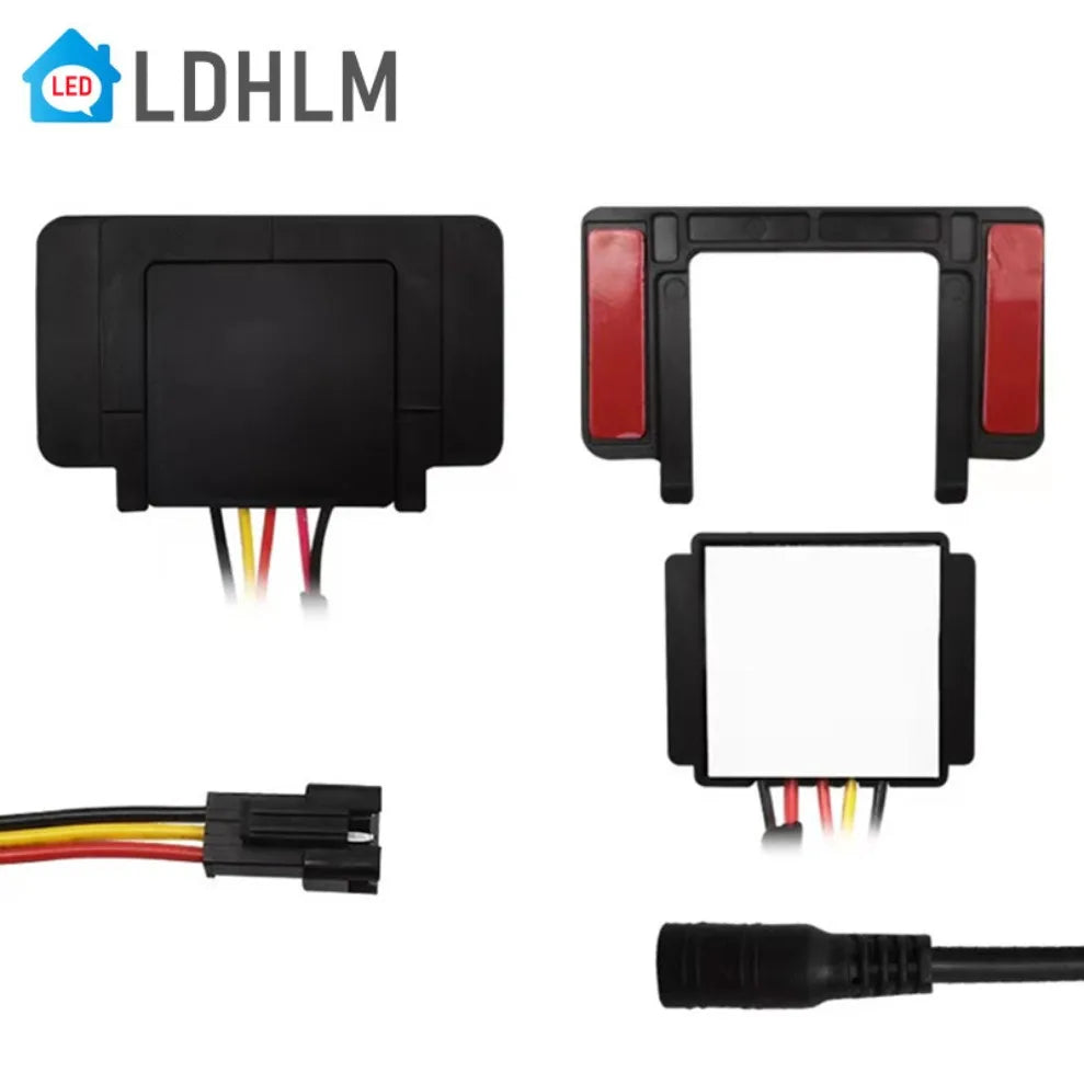 12V 24V LED Mirror Touch Dimmer Switch – CCT Adjustable LED Touch Dimmer Switch HIP