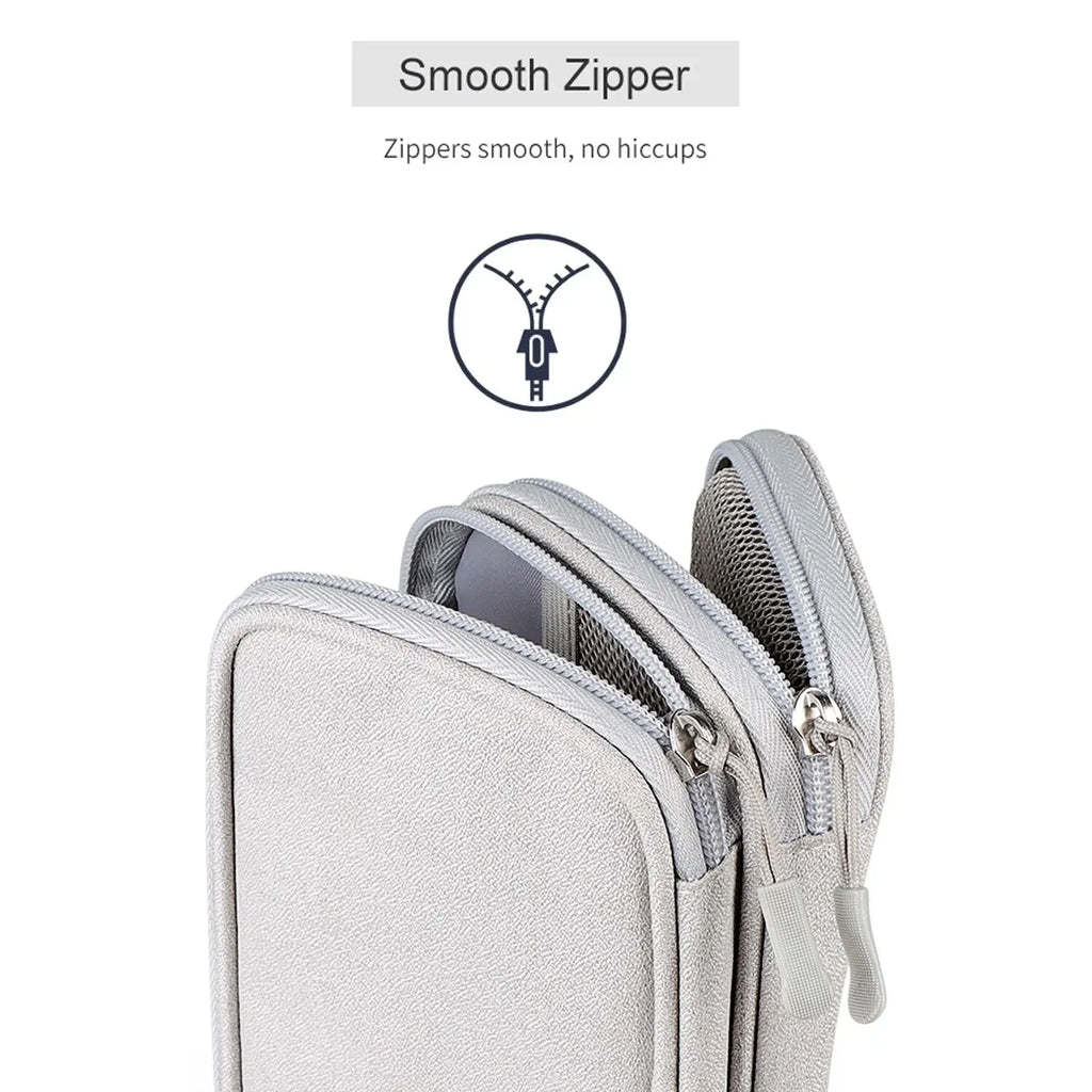 Waterproof Nylon Cable Organizer Bag for Travel & Office Cable Organizer Bag HIP