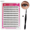 200 Bundles DIY Clusters False Eyelashes Set Mix Eyelash Extension Set Natural Thick 8D/120D 10 Rows Individual Lashes Makeup HIP MJ01-TWZ-BK02