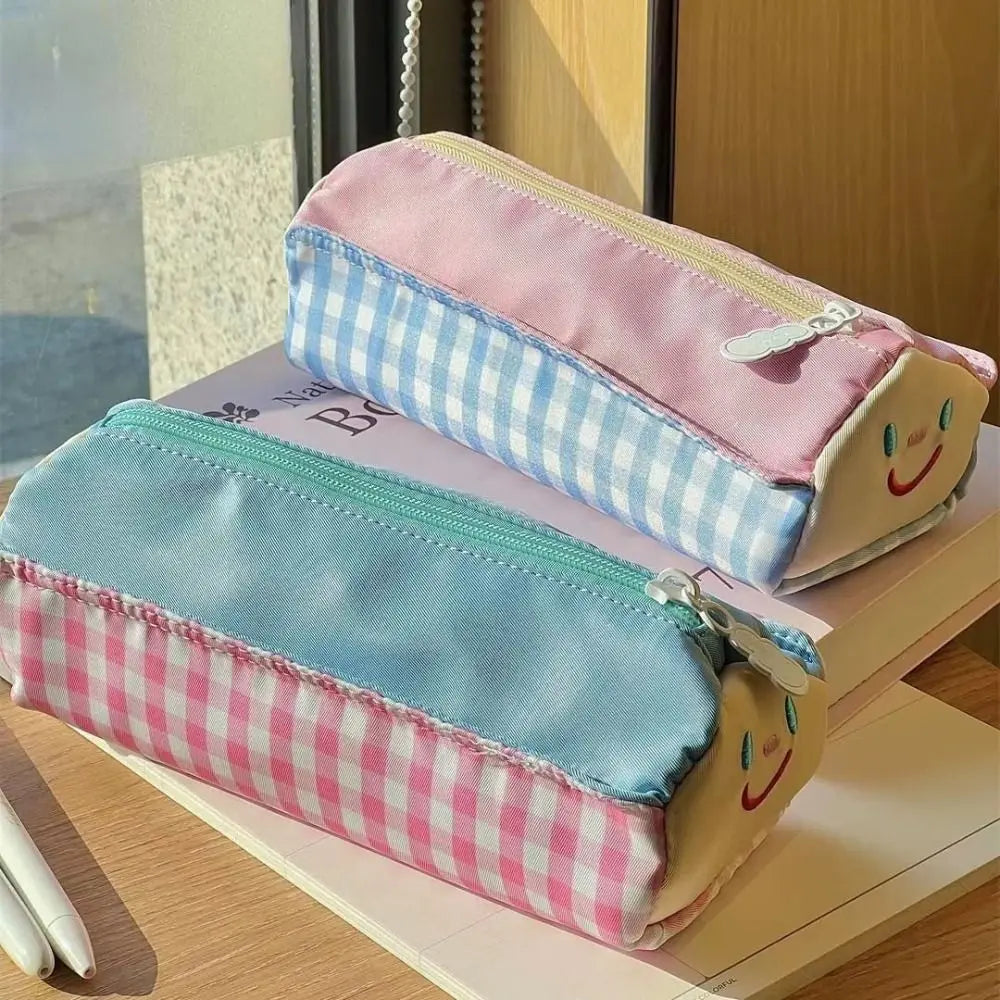 House Shape Embroidery Pencil Case – Large Capacity Pen Bag Pencil Case HIP