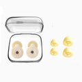 Soft Silicone Noise Cancelling Earplugs – Reusable Sleep Plugs Silicone Earplugs HIP Beige