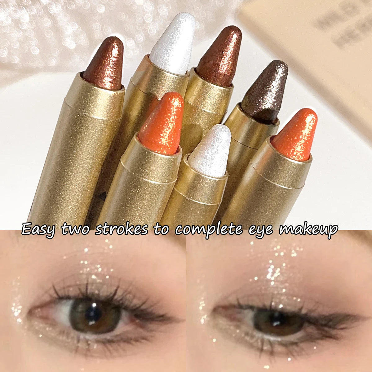 JUJU Dream Dual-Ended Shimmer Eyeshadow Highlighter Pencil Eyeshadow Highlighter Pencil HIP