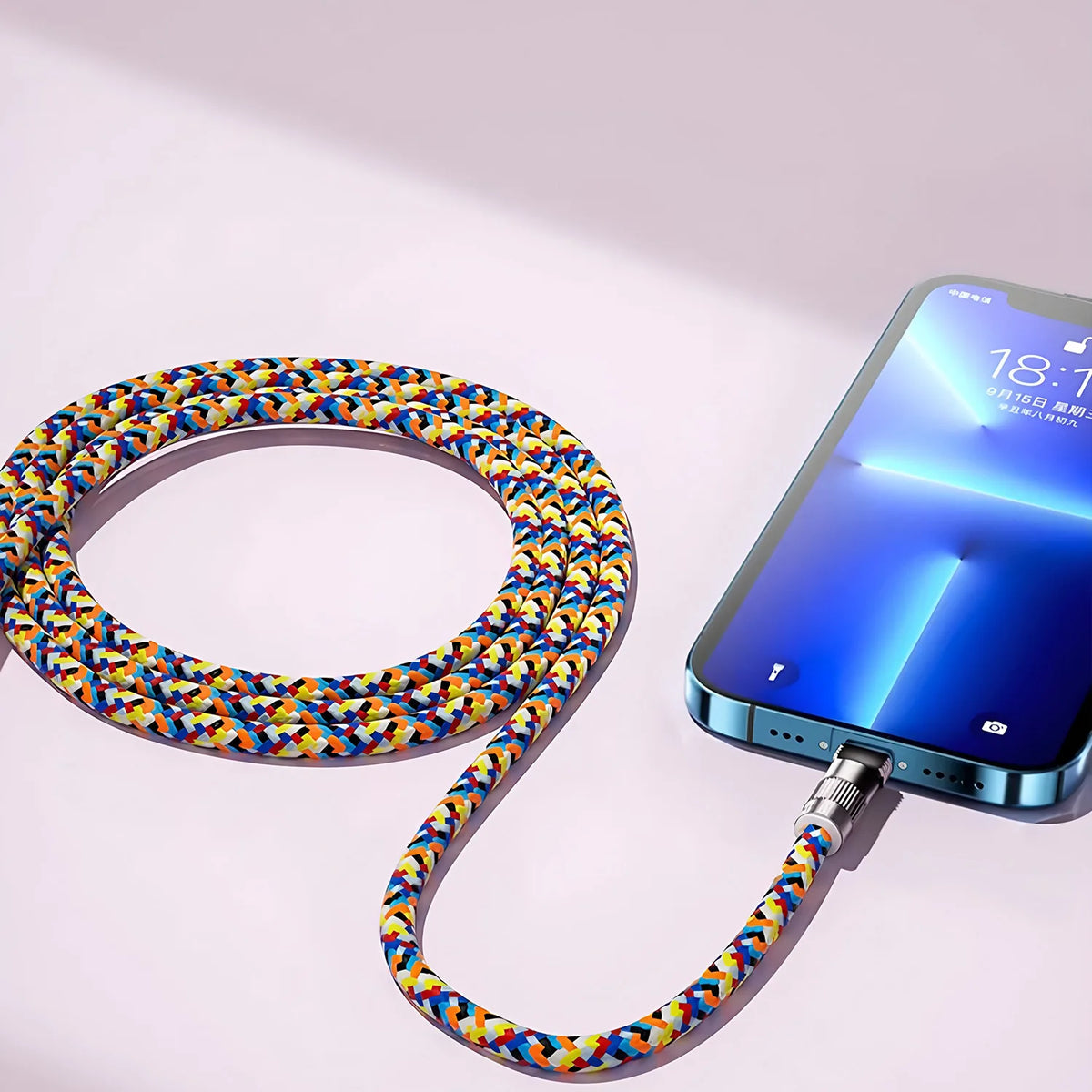 2-in-1 USB-C Fast Charging Cable & Phone Lanyard – 3A PD USB-C Charging Cable HIP