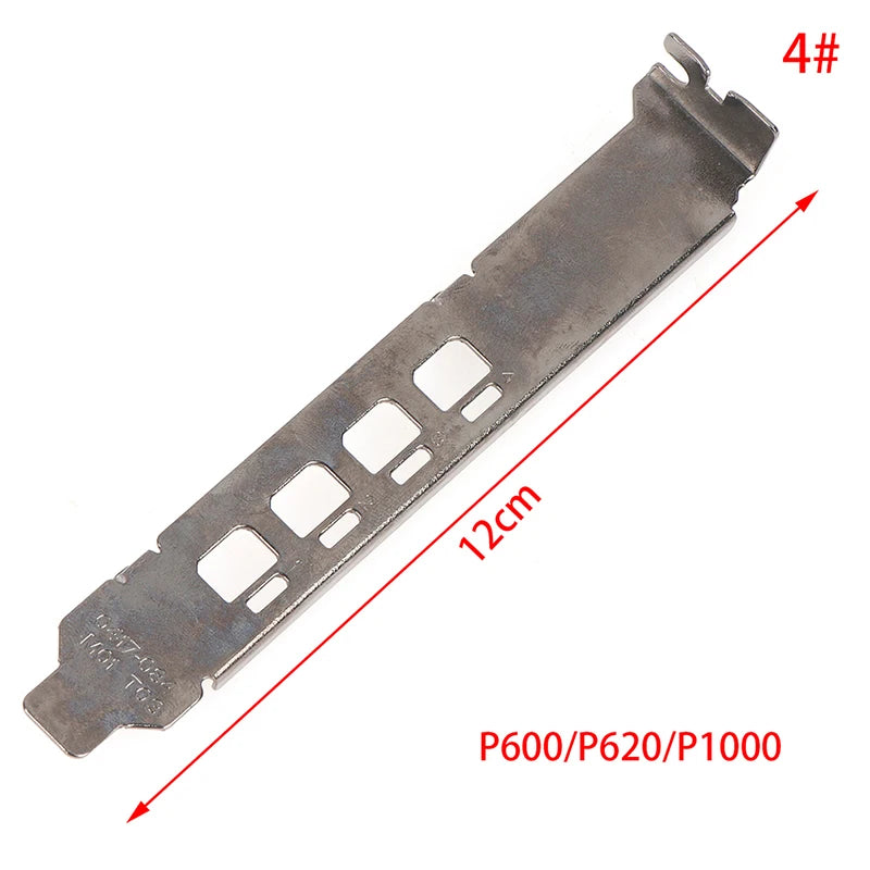 Metal Baffle Bracket for NVIDIA Quadro P400 P600 P620 P1000 GPU Slot Bracket HIP A4