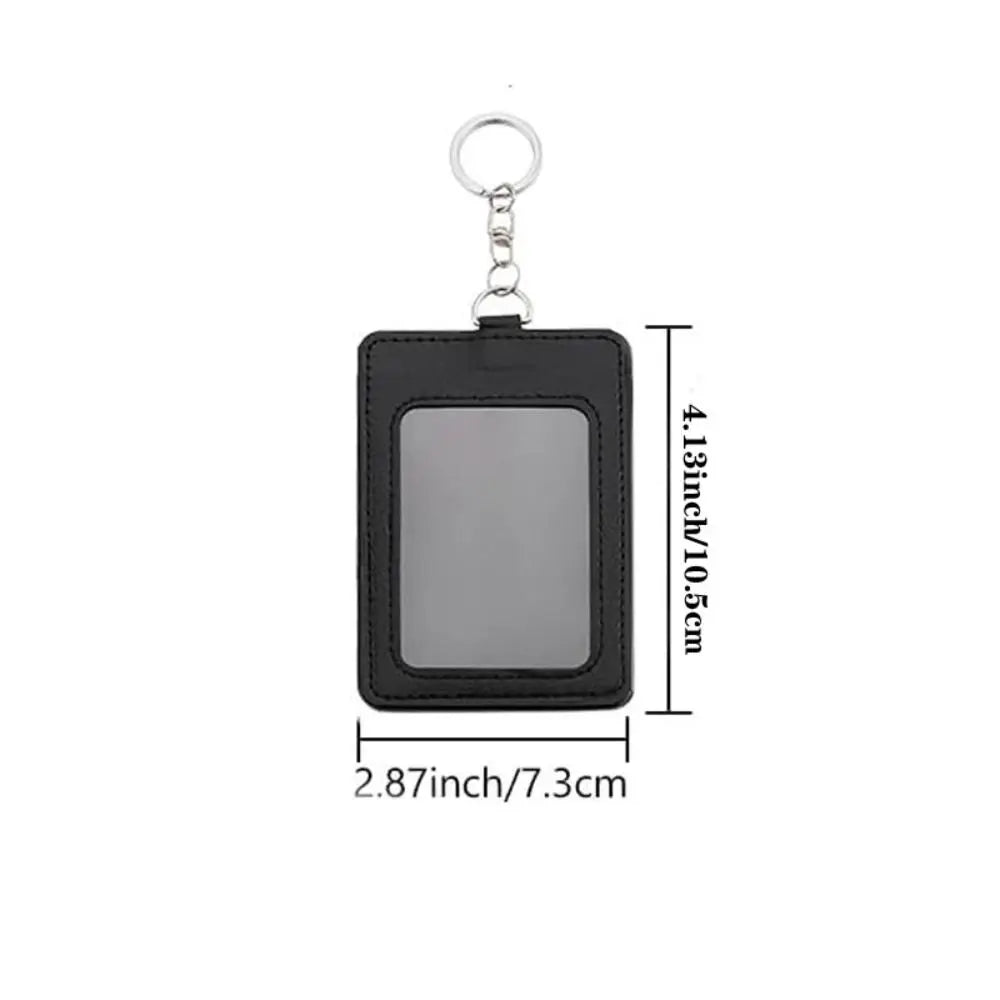 Pearl Bow Photocard Holder – Cute PU Keychain Card Case Photocard Holder Keychain HIP