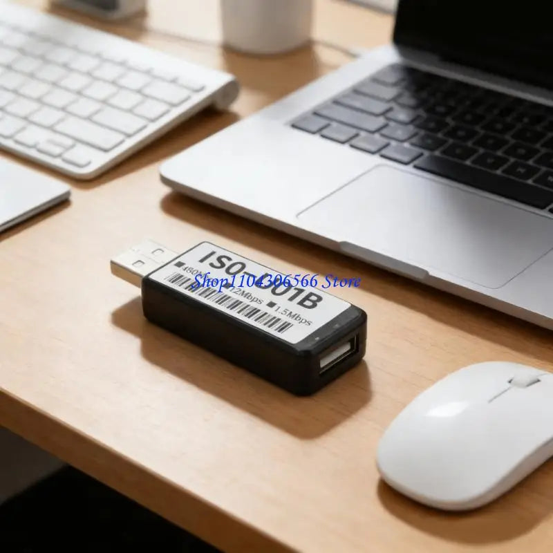 U01B Industrial USB Isolator – 480Mbps & DC1500V Protection USB Isolator Adapter HIP