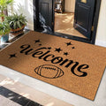 Football Welcome Doormat – Non-Slip Entryway & Kitchen Mat Entryway Doormat HIP 1 50x80cm-Felt