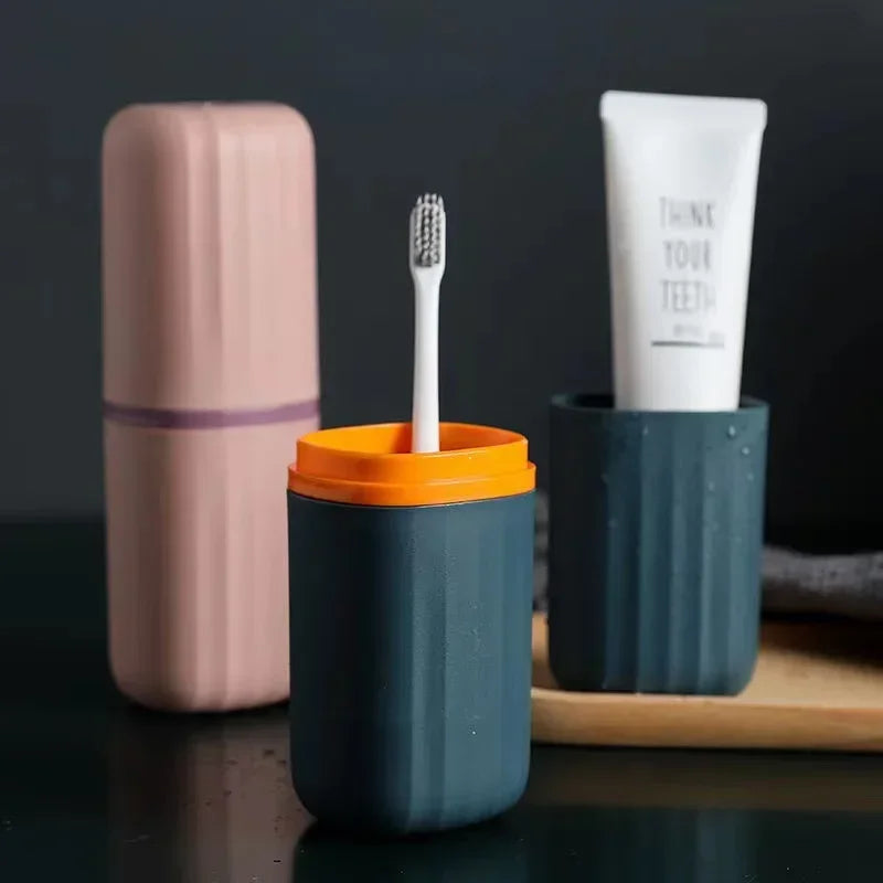Portable Travel Dental Organizer – Rinse Cup & Storage Set Travel Dental Organizer HIP