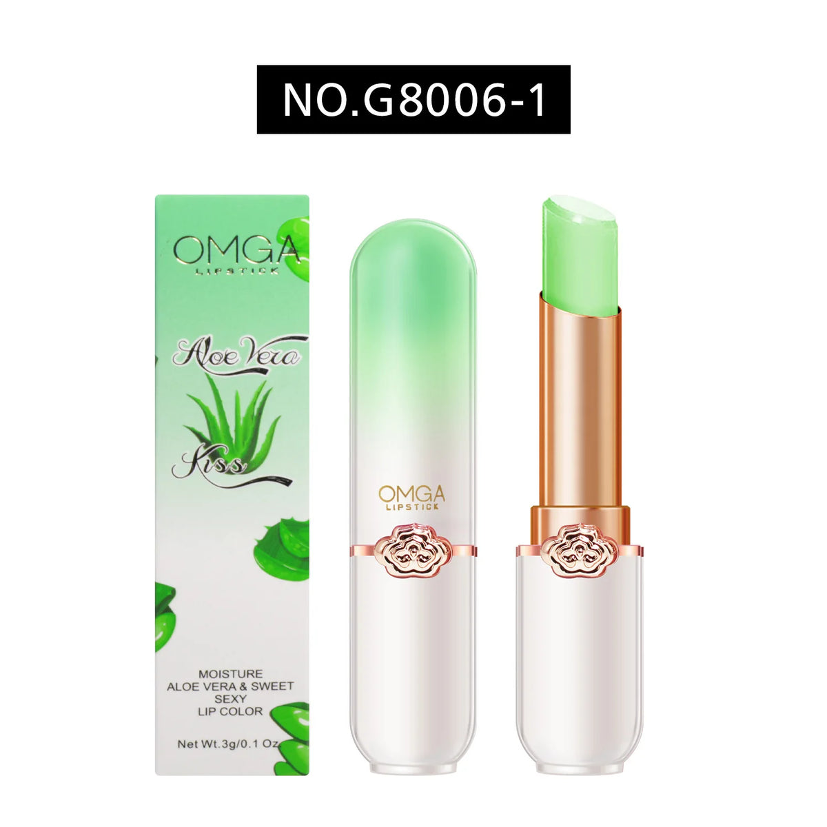 Peach Color Lip Balm Crystal Temperature Change Lipstick Girl Moisturizing LongLasting Lip Gloss Makeup Lip Care Repair Cosmetic HIP Aloe