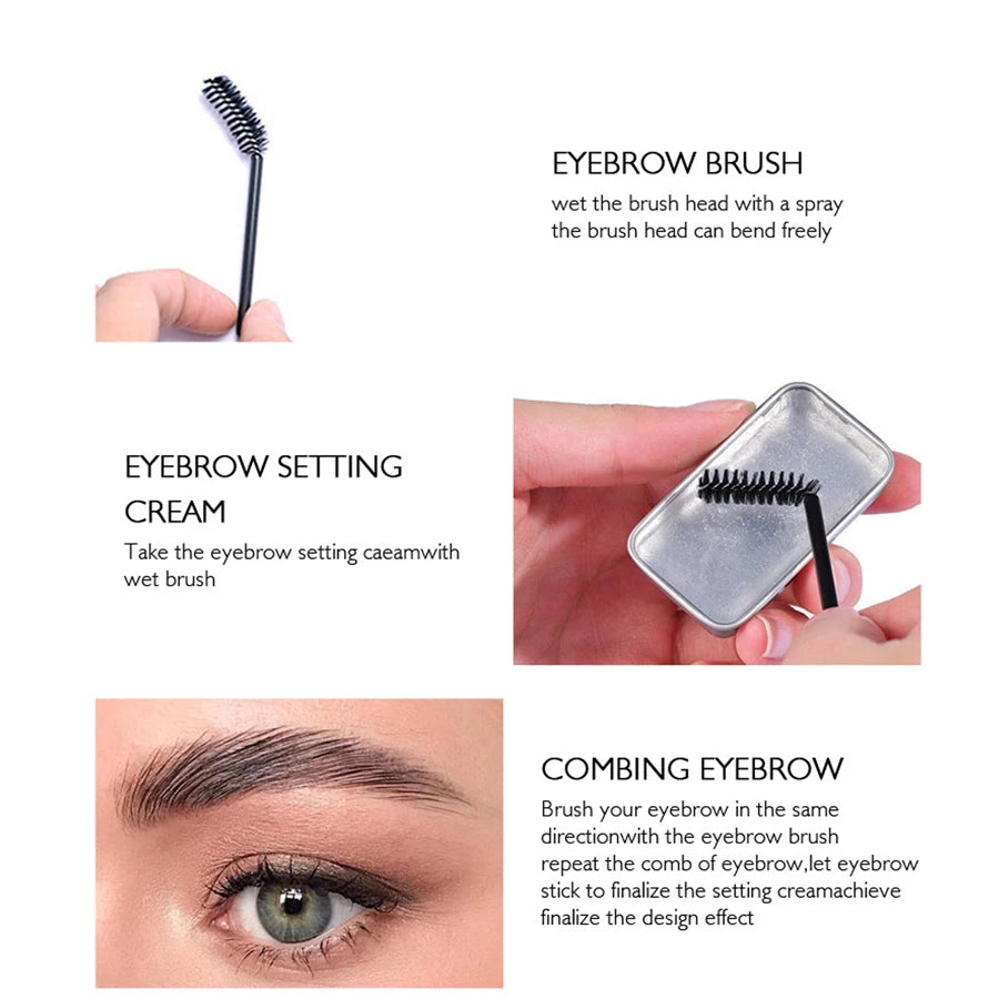 Colorless Transparent Eyebrow Gel Styling Soap Long-lasting Natural Refreshing Eyebrow Styling HIP