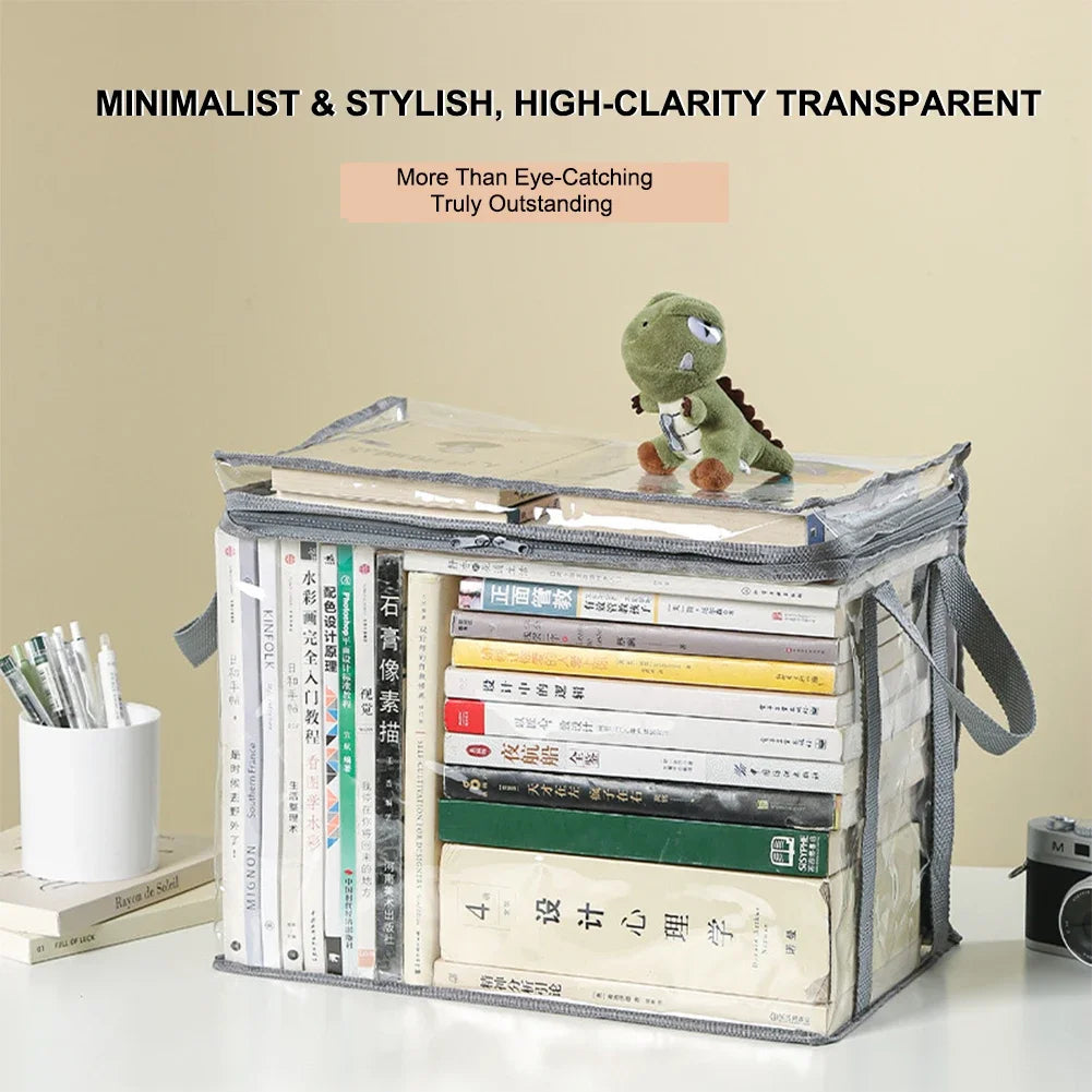 Foldable Bookshelf Student Dormitory Classroom Book Organizer Large Capacity Household Toy Plush Animal Organizer HIP