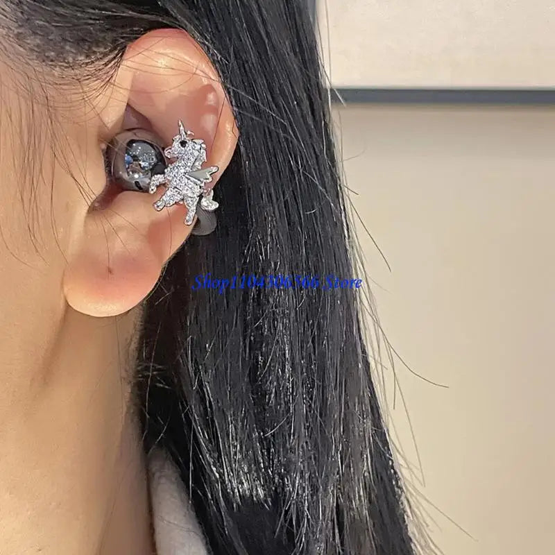 FreeClip Earphone Jewelry Clip-On Decor – Alloy & Zirconia Earphone Jewelry Clip HIP