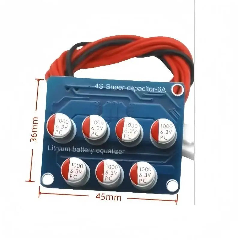 4S 6A Active Battery Balancer Board – Li-ion & LiFePO4 BMS Battery Balancer Board HIP one size
