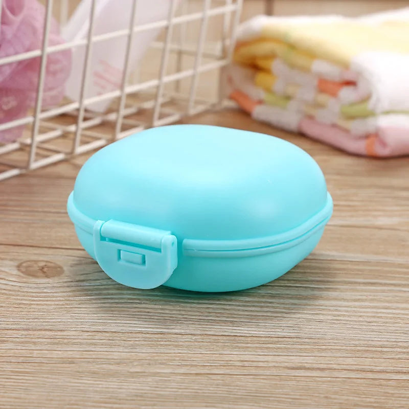 Soap Container Soap Container Waterproof Portable Soap Rest PP Buckle Lid Soap Case for Travel Home Hotel Dormitory Soap Holder HIP