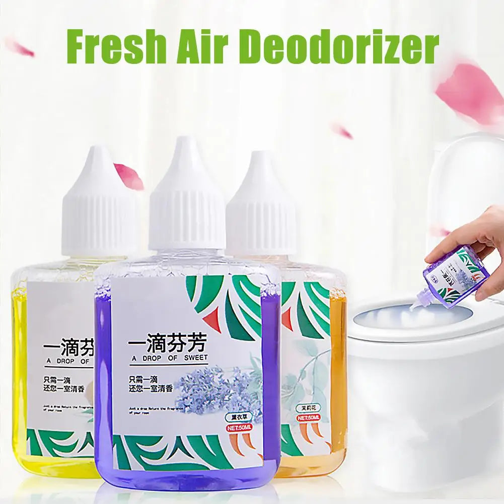 50ml Bathroom Freshener A Drop of Fragrance Lasting Air Freshener Toilet Deodorant Aroma Room Deodorant Fragrance HIP
