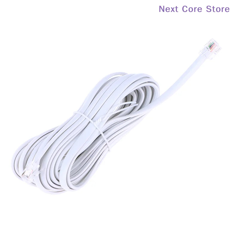 RJ12 6P6C Male to Male Telephone Extension Cable 1–5m Telephone Extension Cable HIP