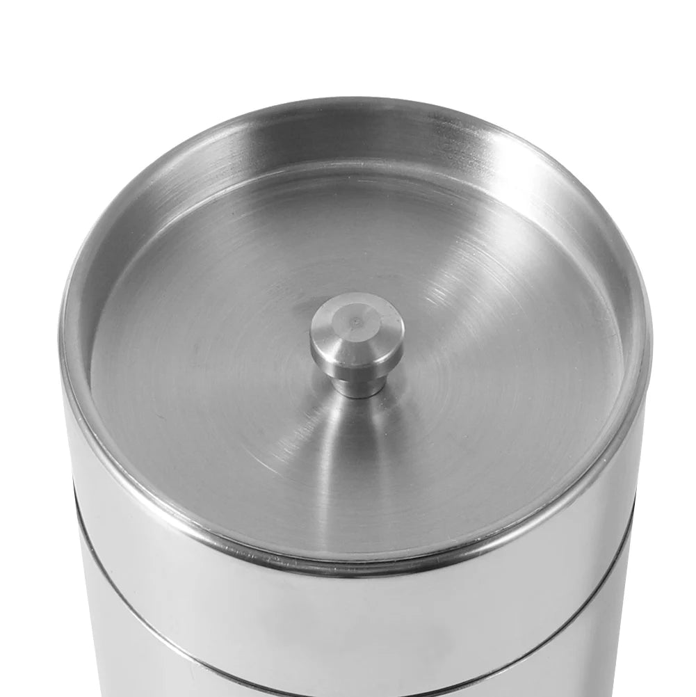 Stainless Steel Tea Tins Canister Home Kitchen Canisters for Tea Coffee Sugar Storage Case HIP