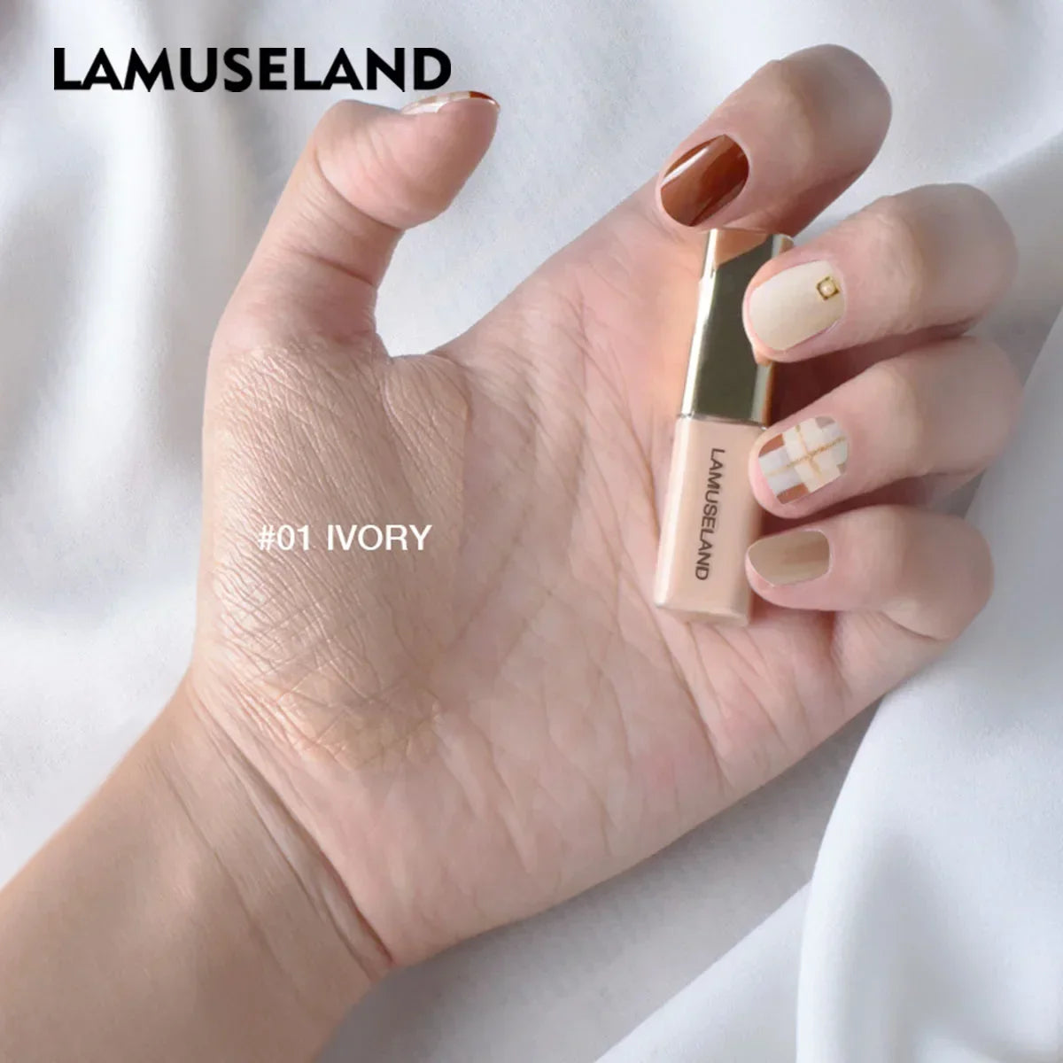 3 Colors Liquid Concealer High Covering Moisturizing Oil Control Foundation Invisible Pores Dark Circles Freckle Face Makeup HIP 01