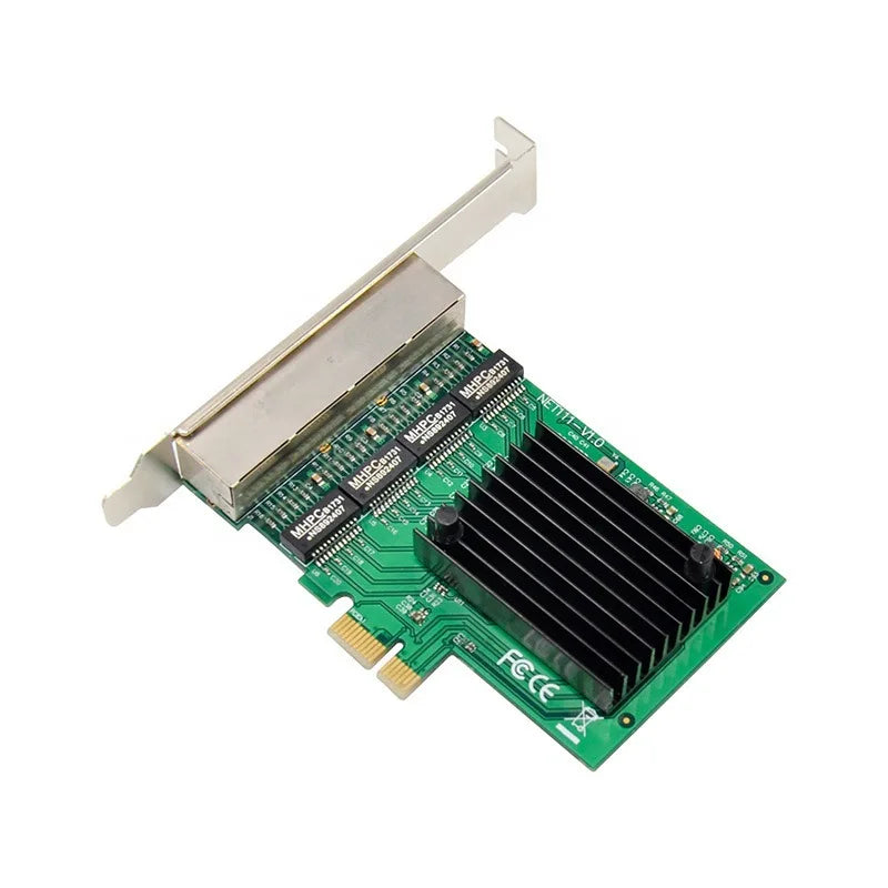 4-Port PCIe x1 Gigabit Ethernet Network Card | OULLX RTL8111 PCIe Network Card HIP