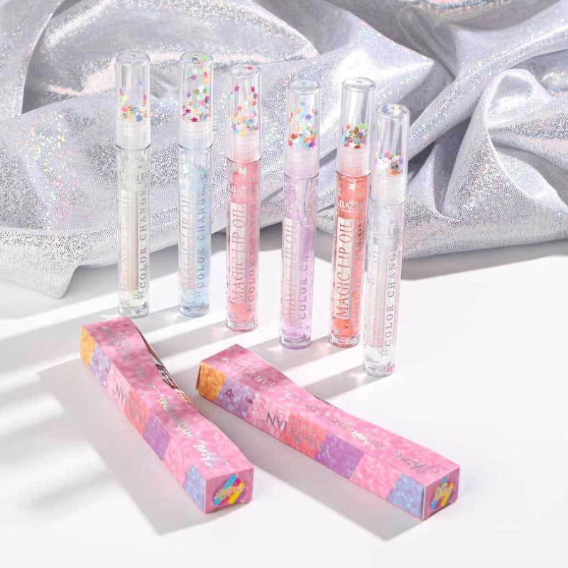Lip Gloss Set Plumping Transparent Gloss Lip Oil Makeup Moisturizing Glitter Clear Mirror Lipstick Primer Cosmetic HIP