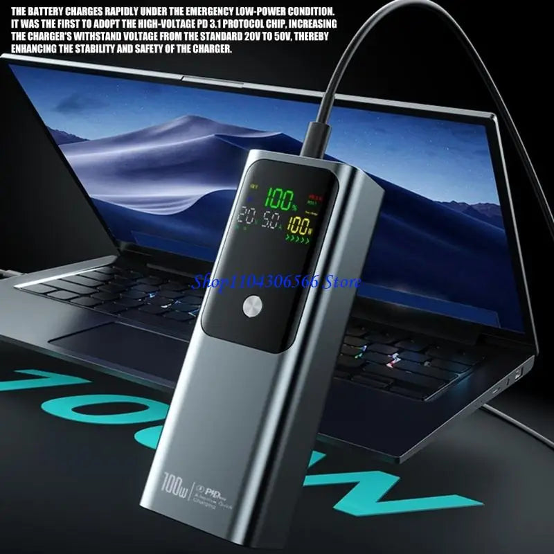 21700 Power Bank Enclosure Case – DIY 4-Cell 100W Fast Charge Power Bank Enclosure HIP