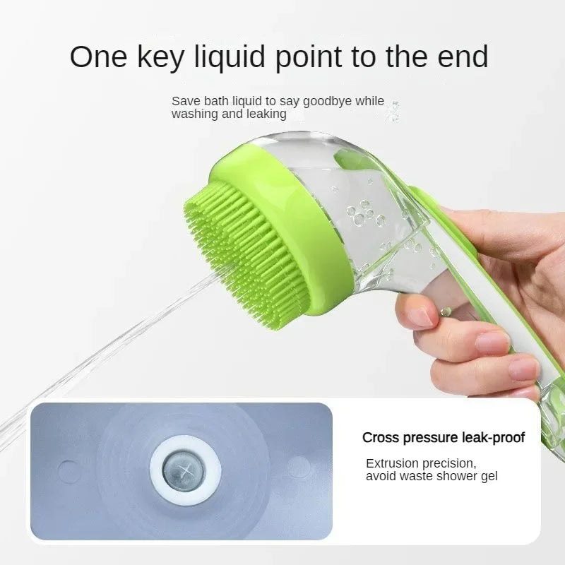 Pet Foaming Bath Brush – Dog & Cat Grooming Scrubber Pet Grooming Brush HIP