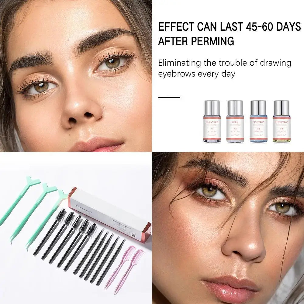 Professional Brow Lamination Kit – Eyebrow Perm & Styling Brow Lamination Kit HIP