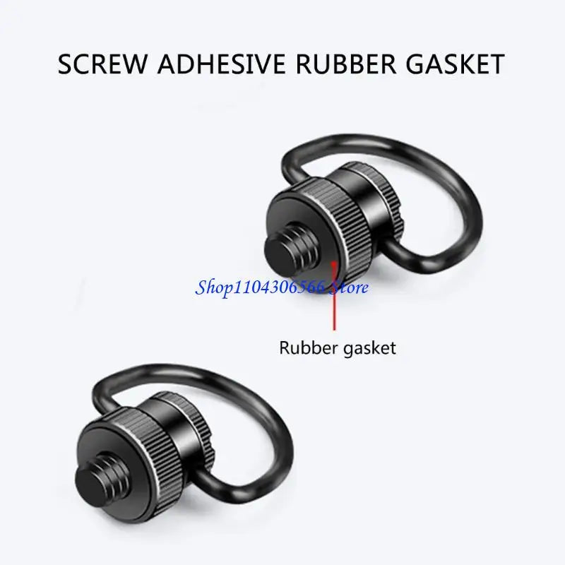 1/4" Anti-Slip D-Ring Strap Screw – Stainless Steel Camera Camera Strap Screw HIP