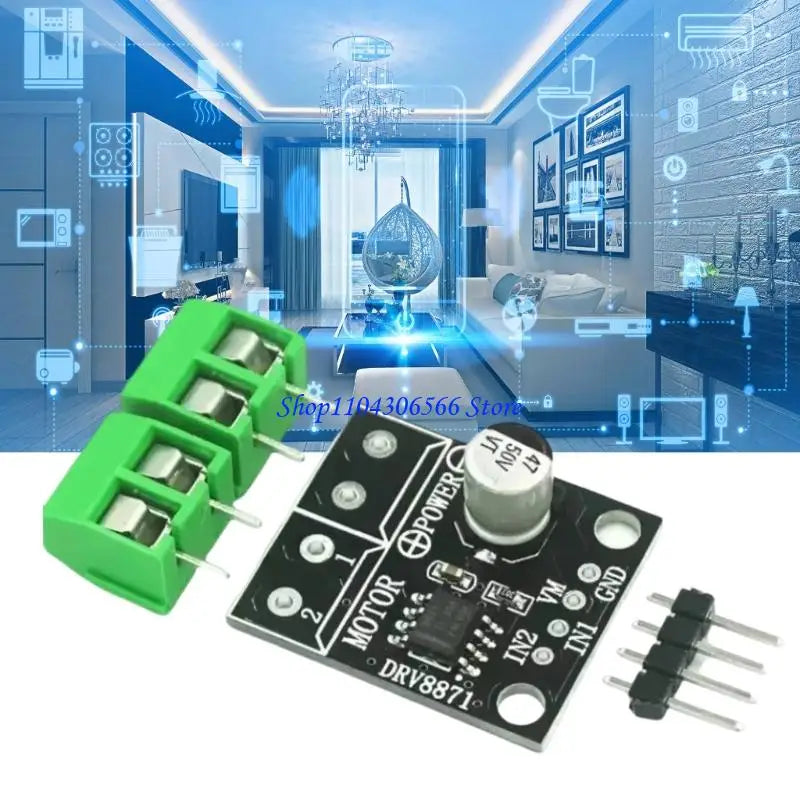 DRV8871 3.6A Motor Driver Board – PWM Control Module Motor Driver Module HIP