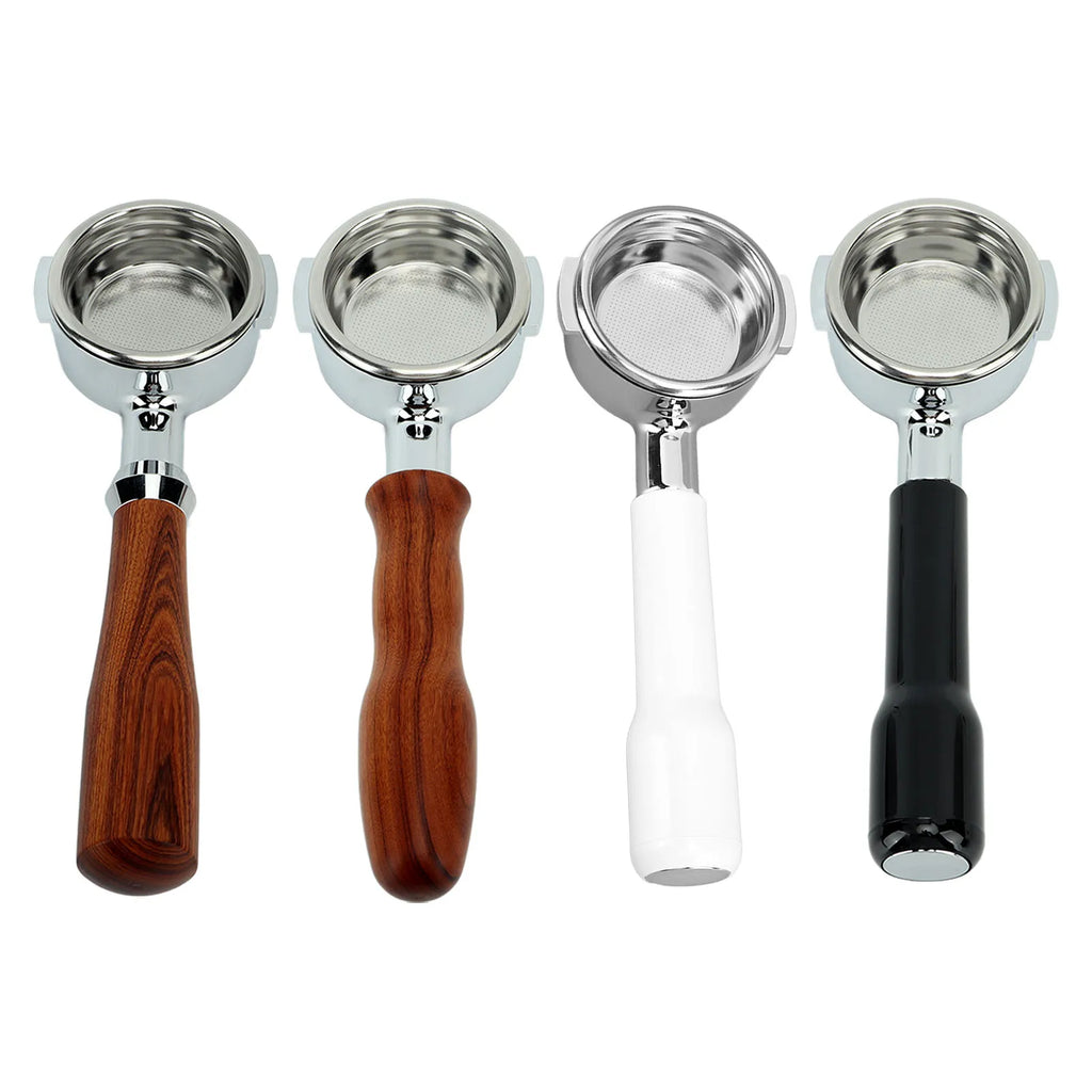 Portafilter Filter Handle Coffee Portafilter 58 mm E61 Single Layer Filter Bottomless Handlheld Portafilter for Home Coffee Shop HIP