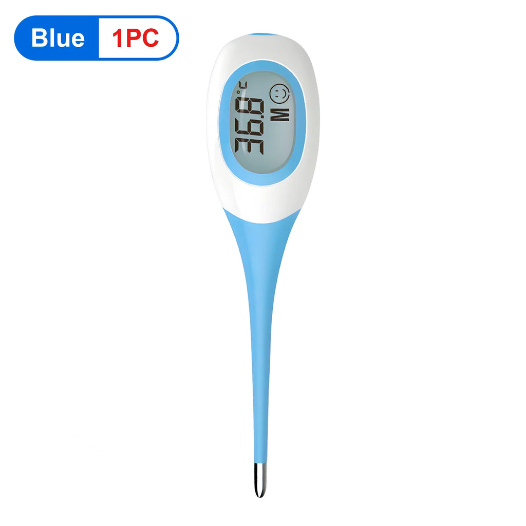 Digital 8s LED Thermometer – Oral & Armpit for Baby & Pets Digital Thermometer HIP 1PC Blue