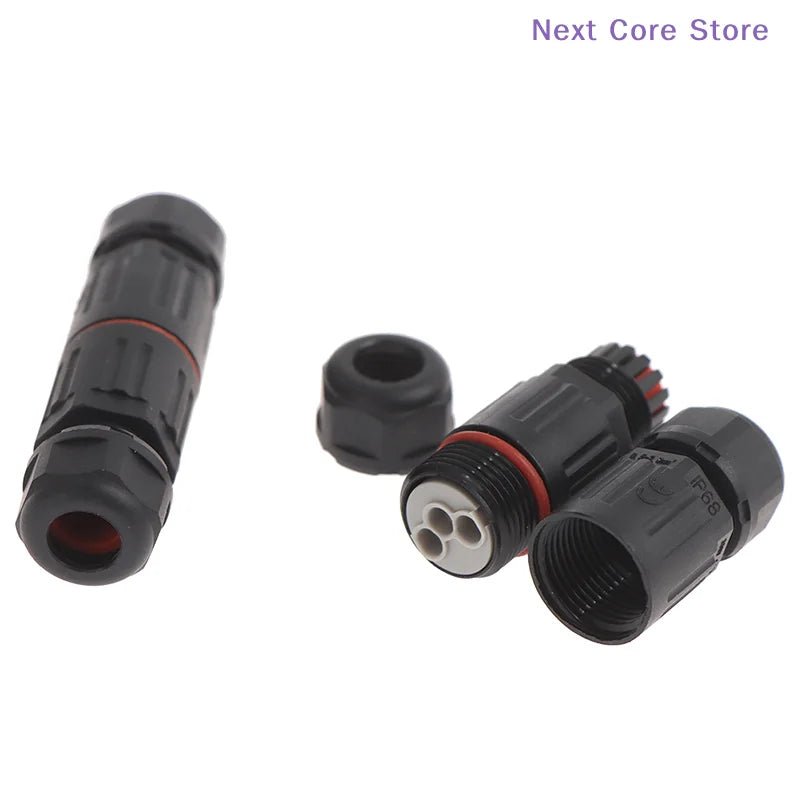 IP68 Waterproof Wire Cable Connector – Outdoor Plug Socket Waterproof Cable Connector HIP